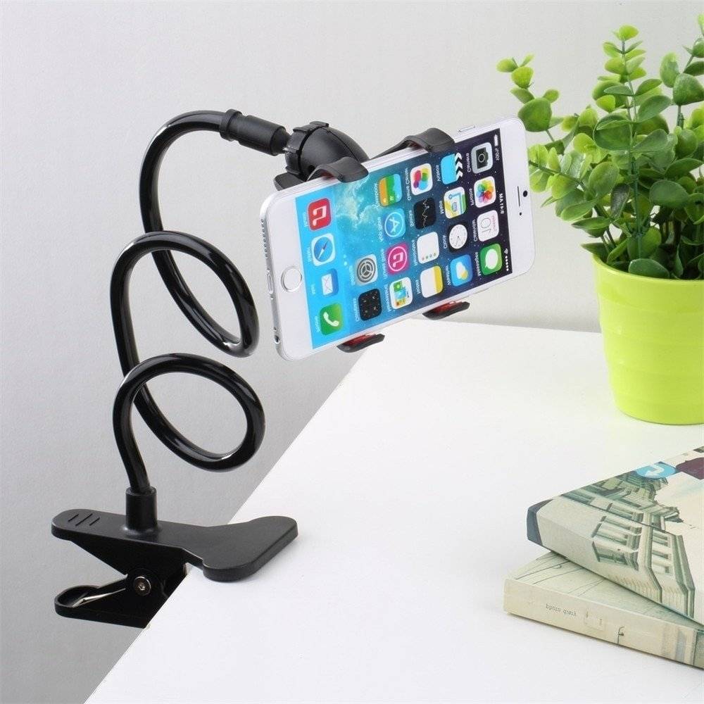 Universal Long Flexible Phone Holder Phone Holders & Stands cb5feb1b7314637725a2e7: Black|Blue|Light Blue|Pink|Purple|Red|White