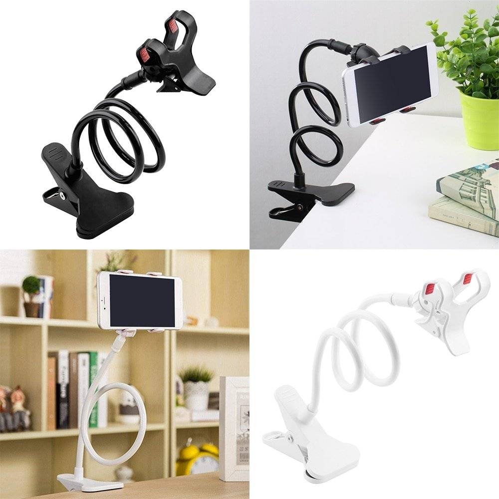 Universal Long Flexible Phone Holder Phone Holders & Stands cb5feb1b7314637725a2e7: Black|Blue|Light Blue|Pink|Purple|Red|White