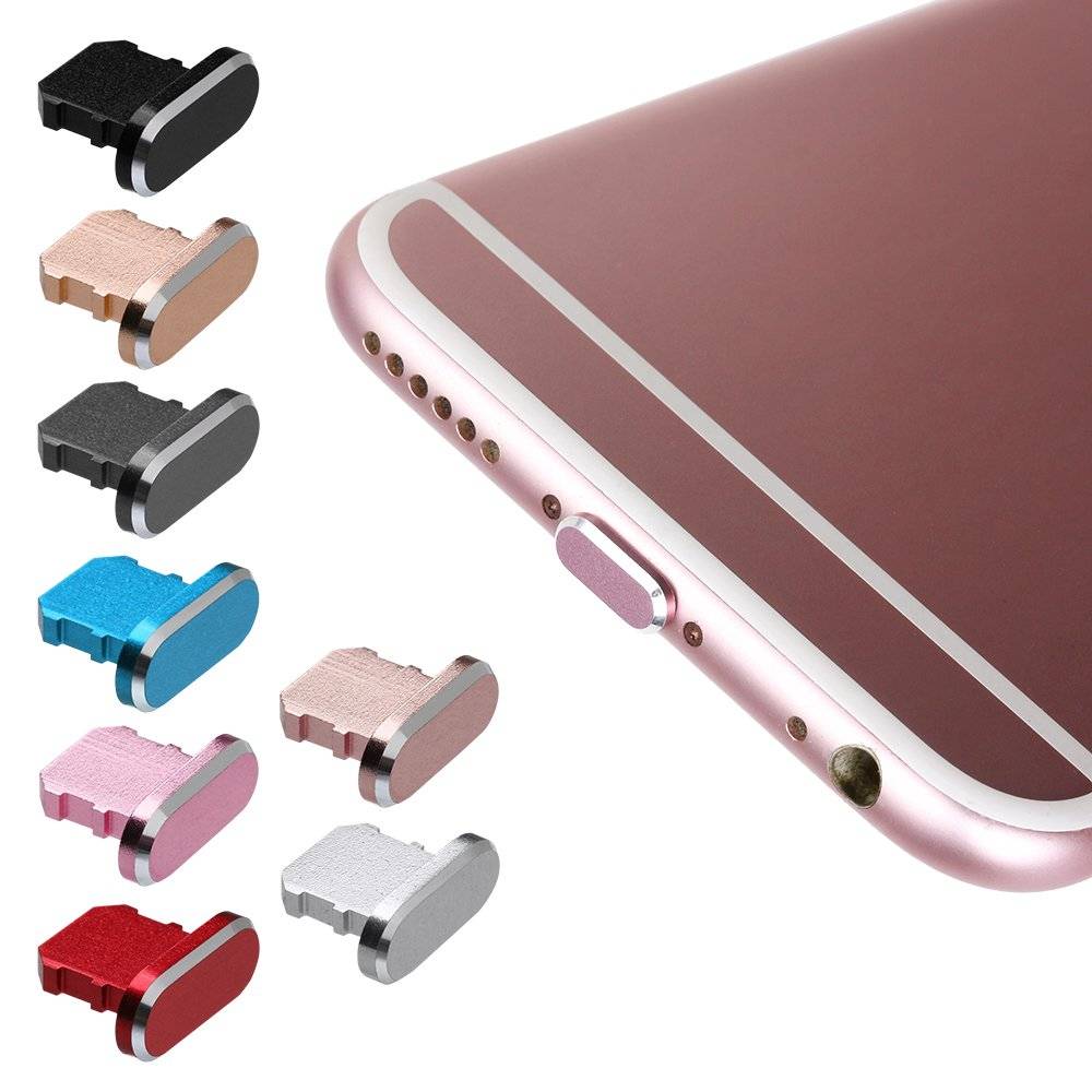 Universal Plain Dust Plug Dust Plug Other Phone Accessories cb5feb1b7314637725a2e7: Black|Blue|Gold|Gray|light purple|Orange|Pink|Red|Rose Gold|Sliver|Yellow