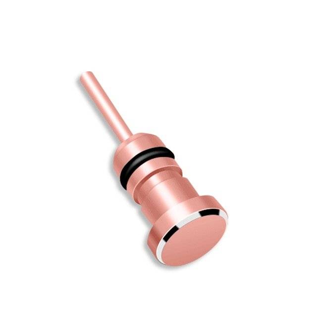 Minimalistic Style Dust Plugs Set Dust Plug Other Phone Accessories cb5feb1b7314637725a2e7: Black|Blue|Gold|Grey|Red|Rose Gold|Silver