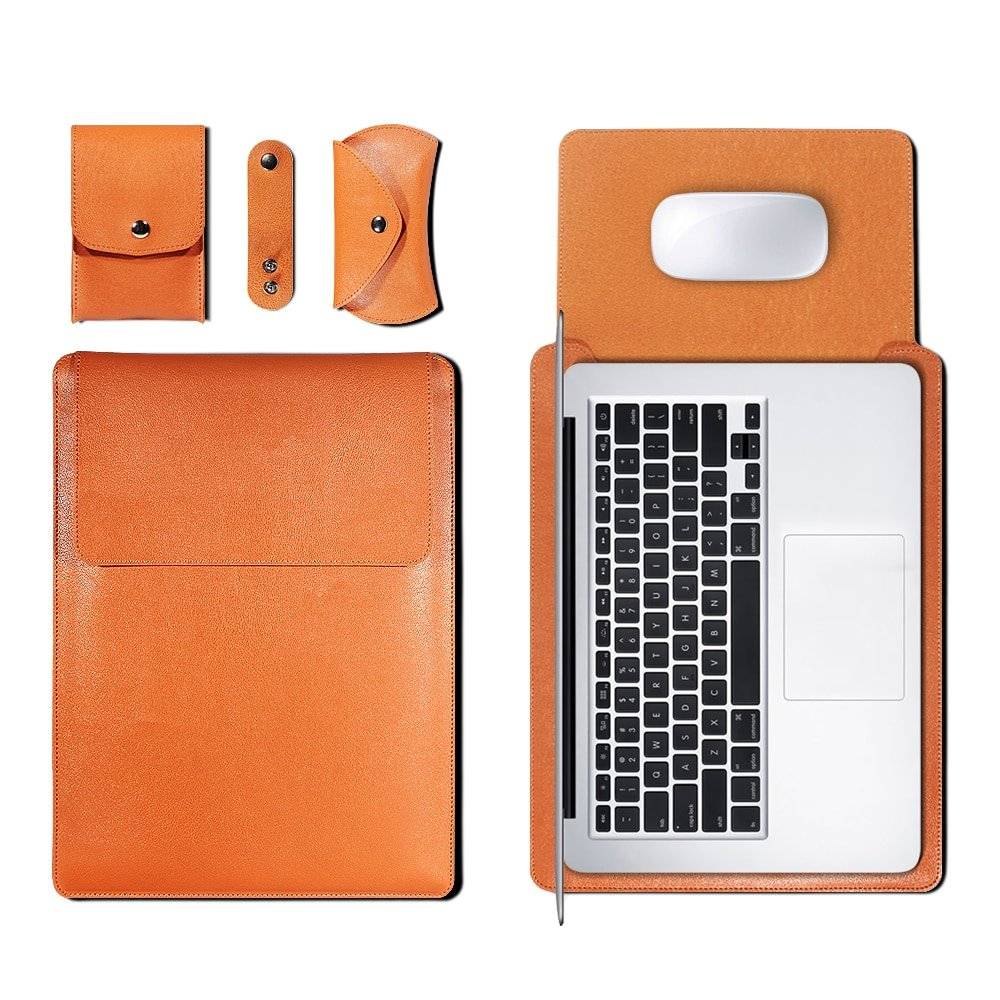 PU Leather Bag Case for Macbook MacBook Case Phone Bags & Cases cb5feb1b7314637725a2e7: Black|Brown|Gray|Green|Red
