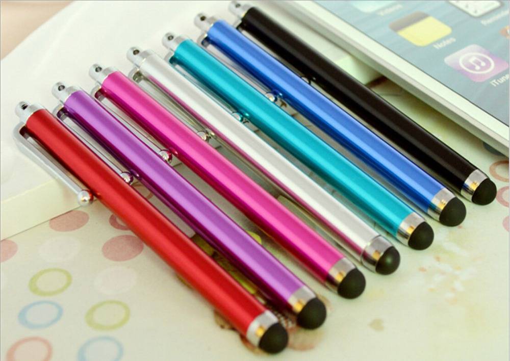 Aluminum Long Touch Screen Stylus for Mobile Phones Mobile Phone Stylus Other Phone Accessories cb5feb1b7314637725a2e7: Black|Blue|Gold|Green|Pink|Purple|Red|Silver|Sky Blue