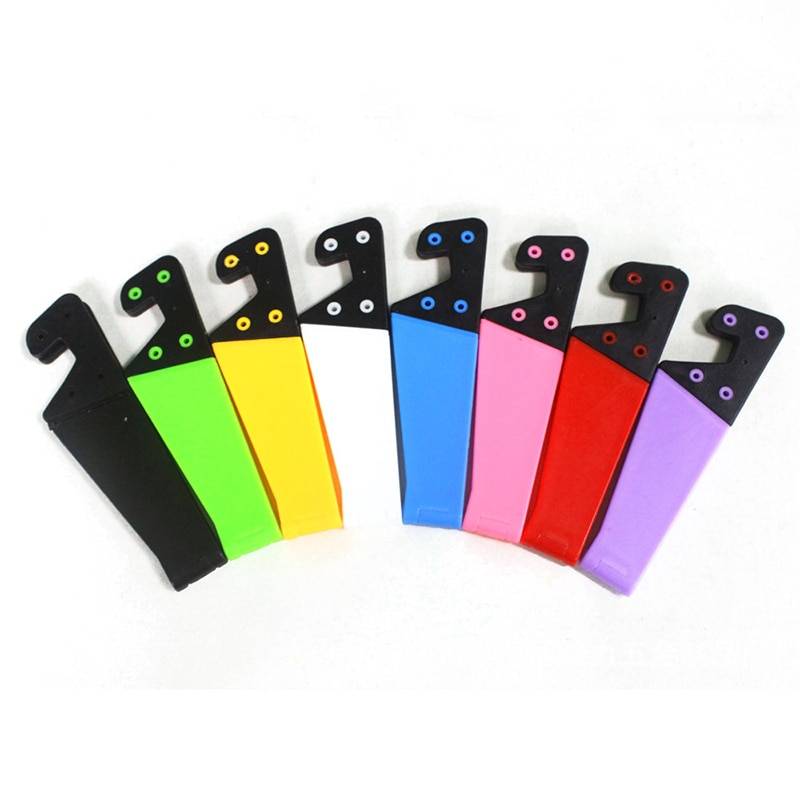 Folding Mini Desktop Phone Stand Mobile Phone Cables Mobile Phone Holders Phone Holders & Stands cb5feb1b7314637725a2e7: Black|Blue|Green|Orange|Pink|Purple|Red|White