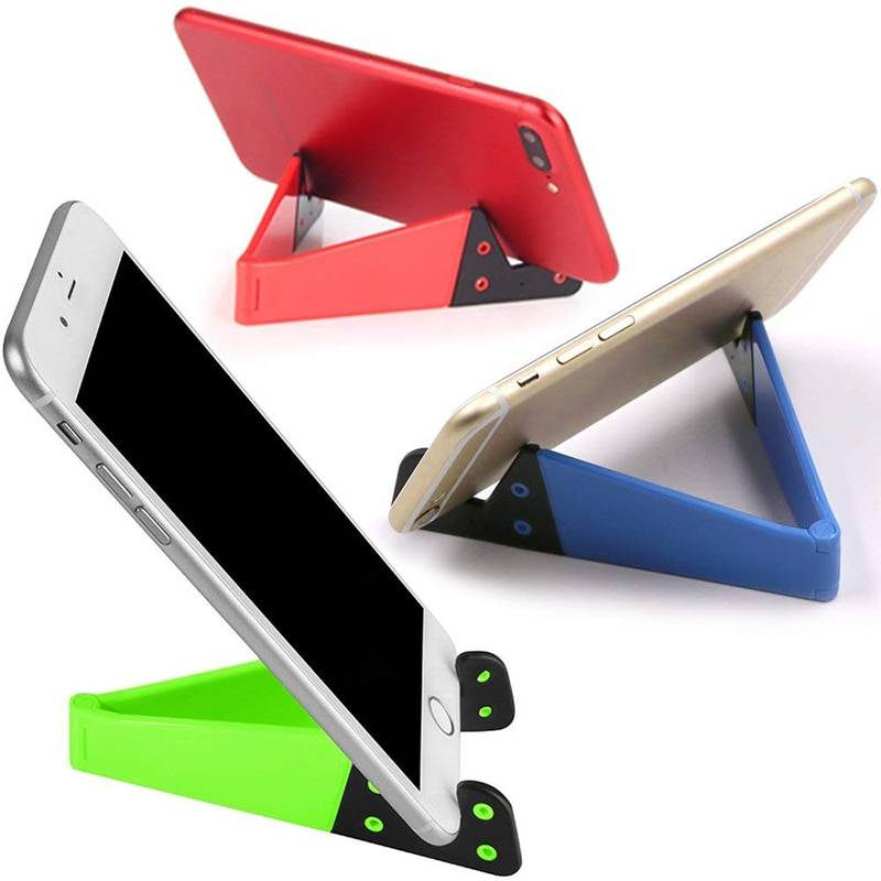Folding Mini Desktop Phone Stand Mobile Phone Cables Mobile Phone Holders Phone Holders & Stands cb5feb1b7314637725a2e7: Black|Blue|Green|Orange|Pink|Purple|Red|White