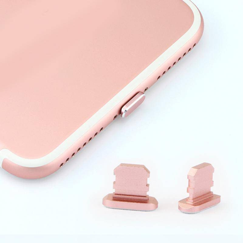 Metal Charger Port Anti Dust Plug Dust Plug Other Phone Accessories cb5feb1b7314637725a2e7: Black|Gold|Random|Red|Rose Gold|Sliver