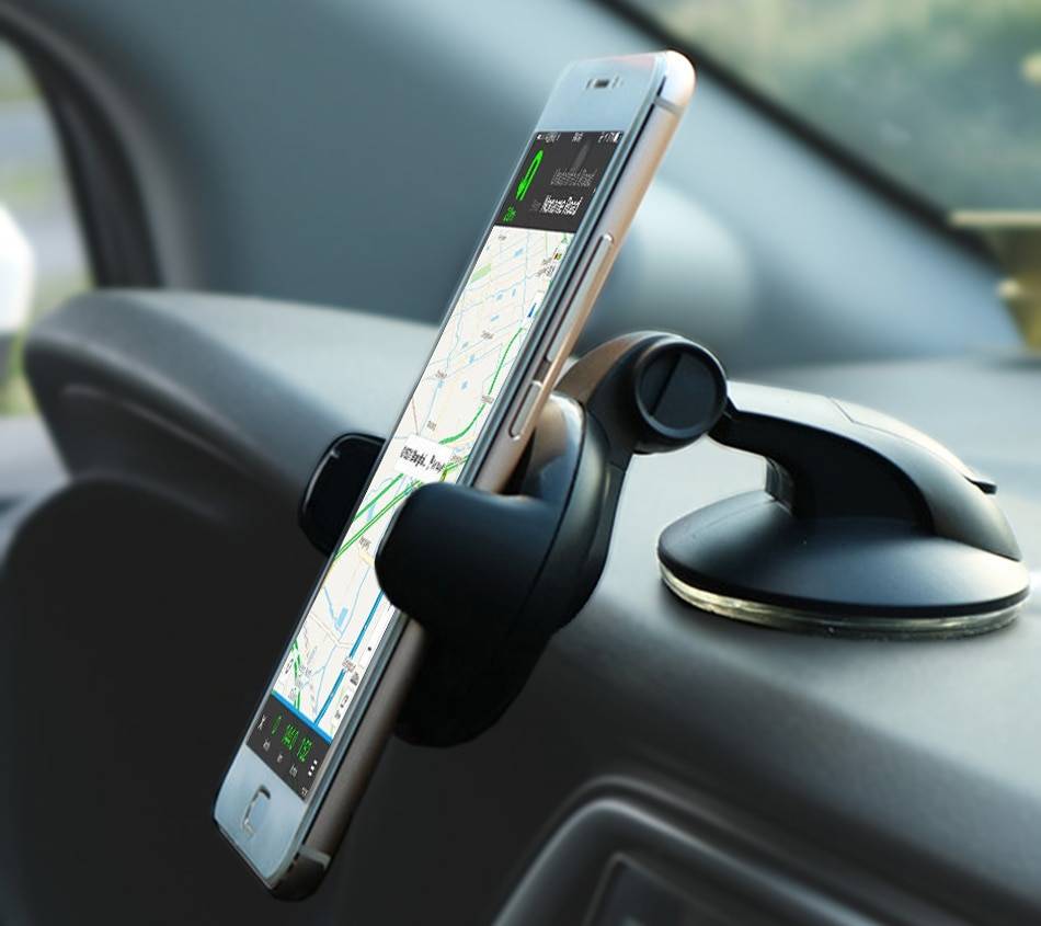 Universal Car Phone Holder with Suction Cup Mobile Phone Cables Mobile Phone Holders Phone Holders & Stands cb5feb1b7314637725a2e7: Black|Green