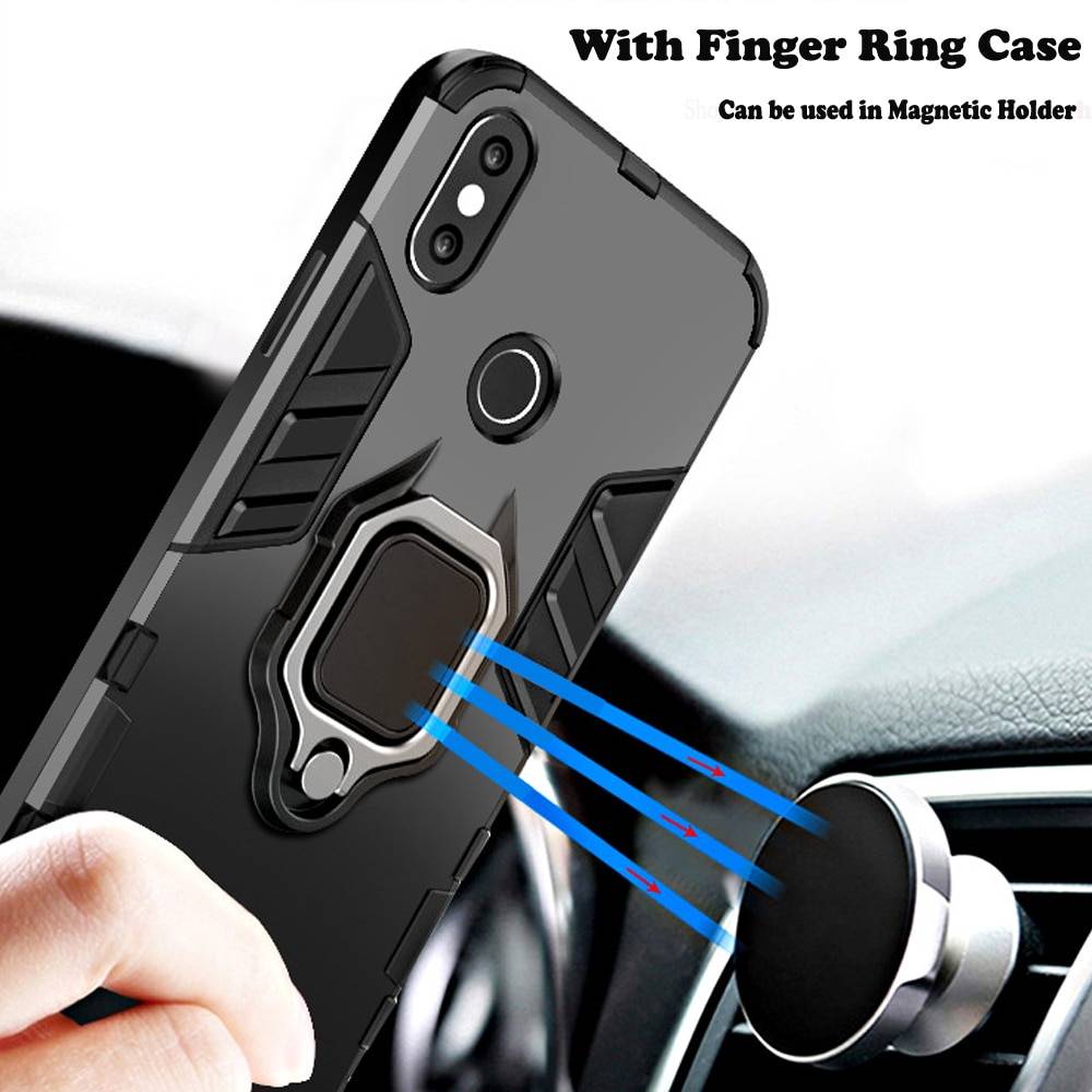 3 in 1 Full Protective Design Phone Case for Xiaomi Mobile Cases Phone Bags & Cases cb5feb1b7314637725a2e7: Black|Blue|Red