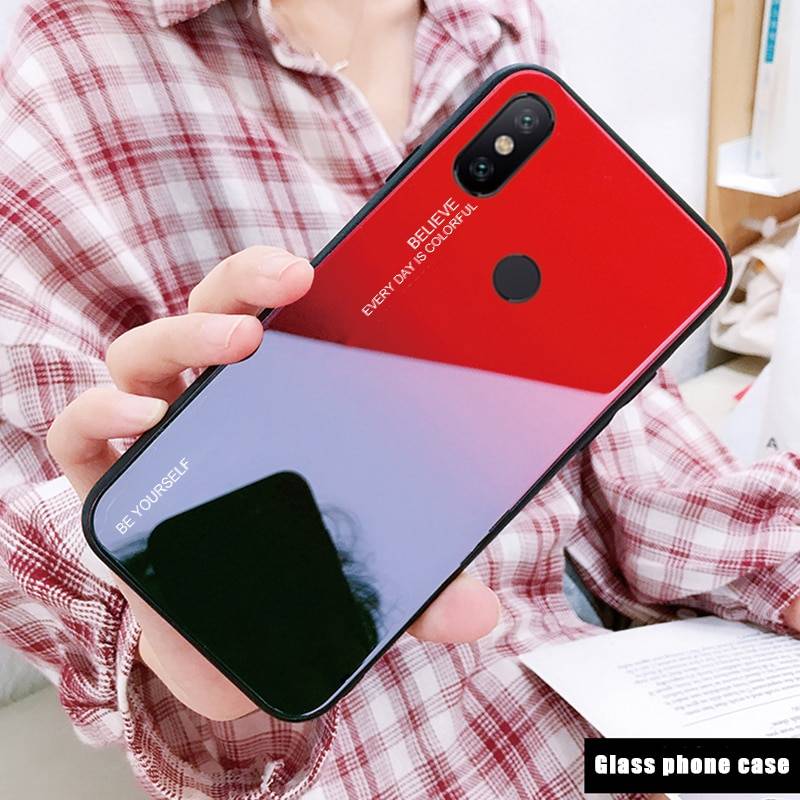 Gradient Color Tempered Glass Case for Xiaomi Mobile Cases Phone Bags & Cases 11ad8c90d8b16ec4dc9ab1: Pocophone F1|Xiaomi Mi 9 Lite|Xiaomi Mi 9T Pro (Mi9T)|Xiaomi Mi A2 Lite|Xiaomi Mi A3|Xiaomi Mi6|Xiaomi Mi8|Xiaomi Mi8 Lite|Xiaomi Mi9|Xiaomi Mi9 SE|Xiaomi MiA1 (Mi5X)|Xiaomi MiA2(Mi6X)|Xiaomi Redmi 5 Plus|Xiaomi Redmi 6|Xiaomi Redmi 6 Pro|Xiaomi Redmi 7|Xiaomi Redmi 8|Xiaomi Redmi 8A|Xiaomi Redmi K20 ( K20Pro )|Xiaomi Redmi Note 5 Global|Xiaomi Redmi Note 5 Pro|Xiaomi Redmi Note 6 Pro|Xiaomi Redmi Note 7|Xiaomi Redmi Note 7 Pro|Xiaomi Redmi Note 8|Xiaomi Redmi Note 8 Pro|Xiaomi Redmi Note 8T