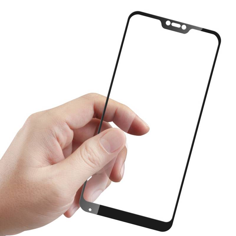 Screen Protector for Xiaomi Mi A2 Lite Phone Screen Protectors cb5feb1b7314637725a2e7: Black|White