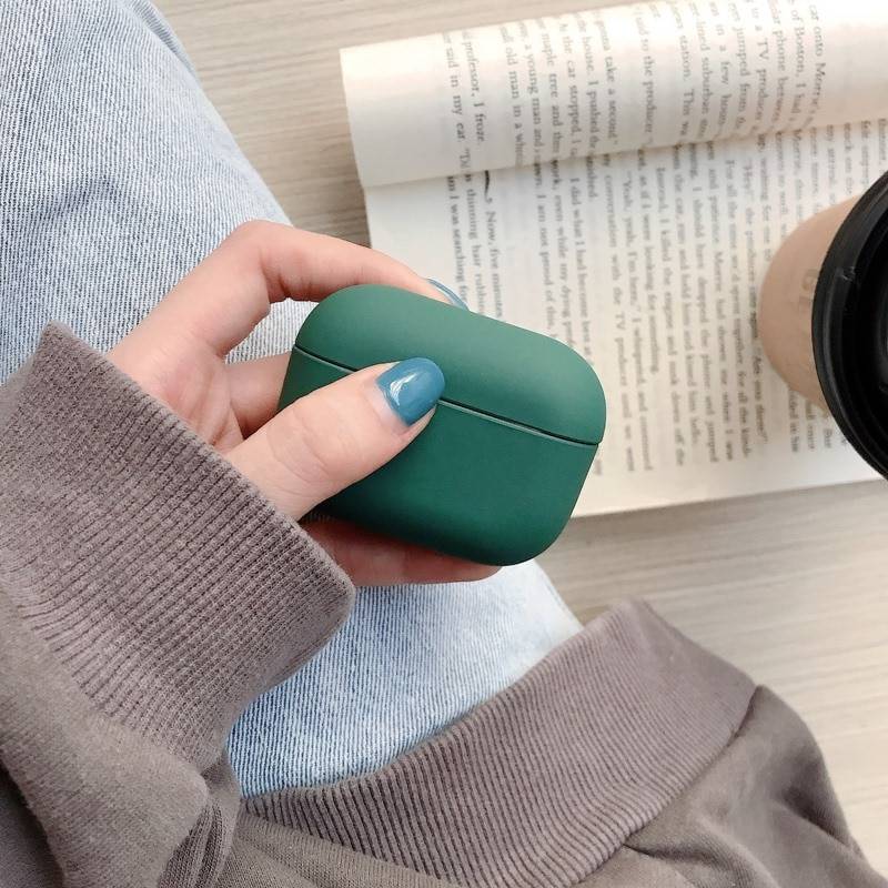 Candy Color Case Apple AirPods Pro 3 Other Products cb5feb1b7314637725a2e7: Black|Blue|Brown|Dark Green|Gray|Green|Navy Blue|Orange|Pink|Purple|Red|Yellow