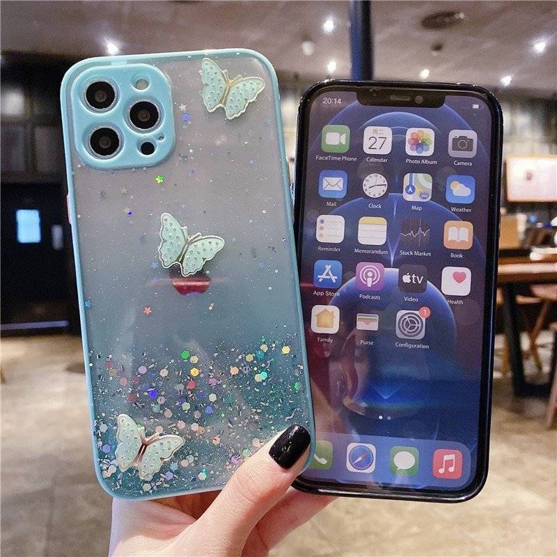 3D Bling Butterfly Soft Silicone Case for iPhone Mobile Cases Phone Bags & Cases 11ad8c90d8b16ec4dc9ab1: for iPhone 11|for iPhone 11 Pro|for iPhone 11 Pro Max|for iPhone 12|for iPhone 12 Mini|for iPhone 12 Pro|for iPhone 12 Pro Max|for iPhone 7 Plus, 8 Plus|for iPhone 7, 8|for iPhone SE 2020|for iPhone X|for iPhone XR|for iPhone XS|for iPhone XS Max
